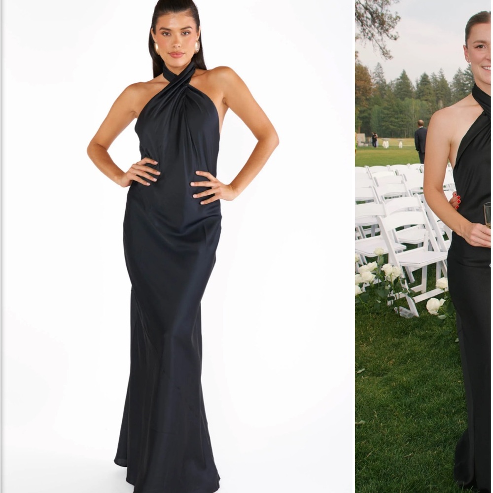 COPY - Show me your mumu Jasmine Halter Maxi Dress